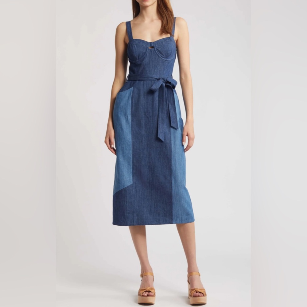 Du Paradis Denim Dress